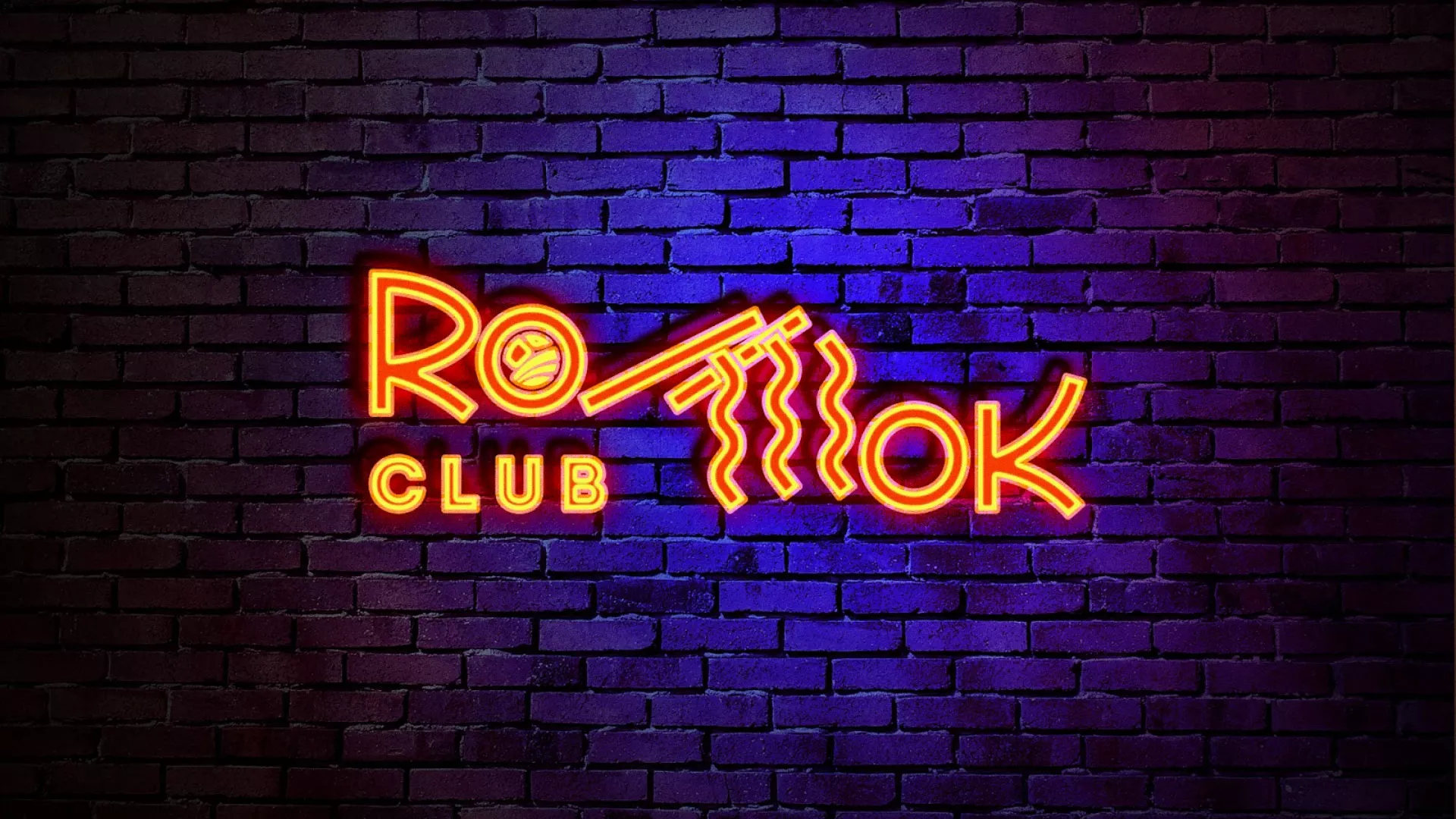 Разработка интерьерной вывески суши-бара «Roll Wok Club» в Верхнем Уфалее